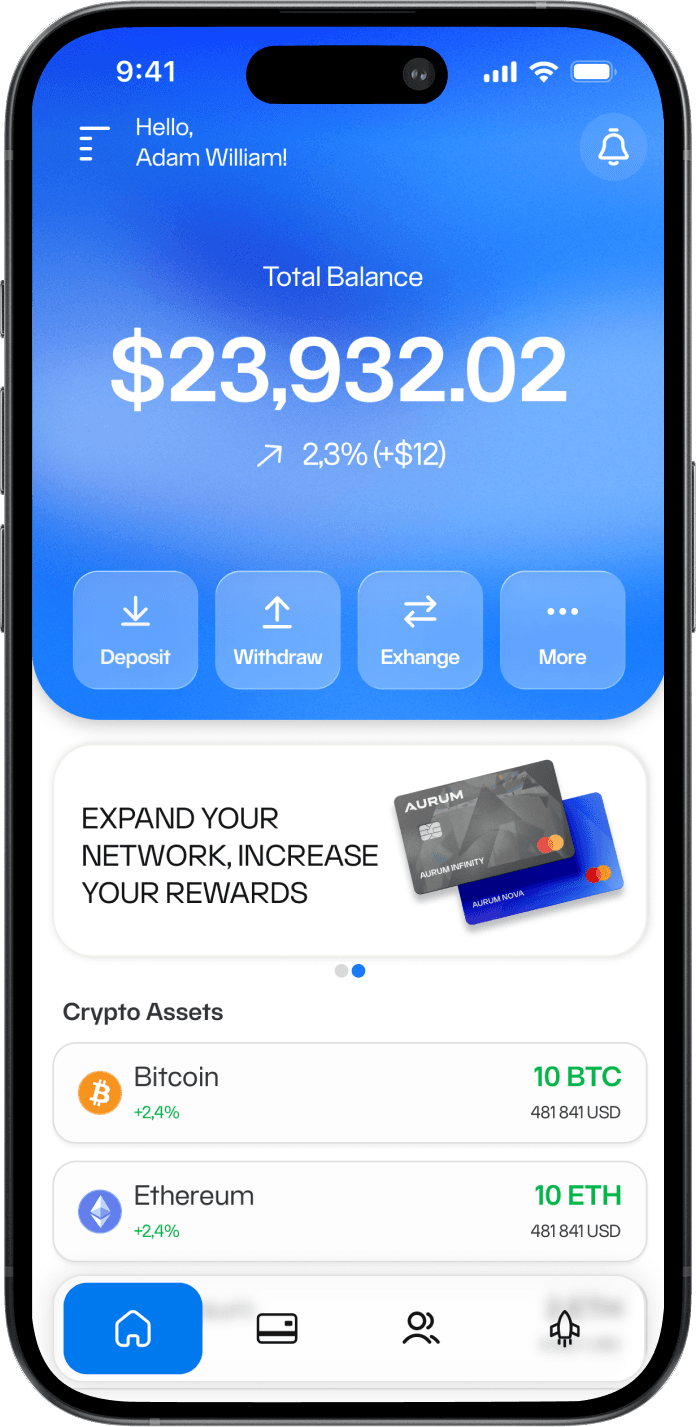 Aurum mobile app